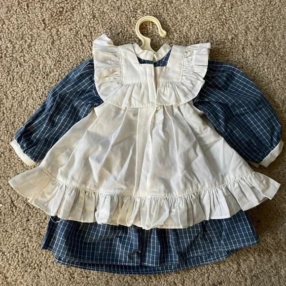 American Girl Samantha's Play Dress & Pinafore Pleasant Company - Picture 4 of 9